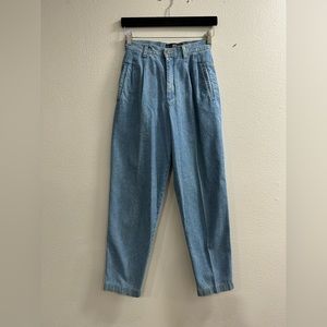 Vintage Lee tapered waist jeans